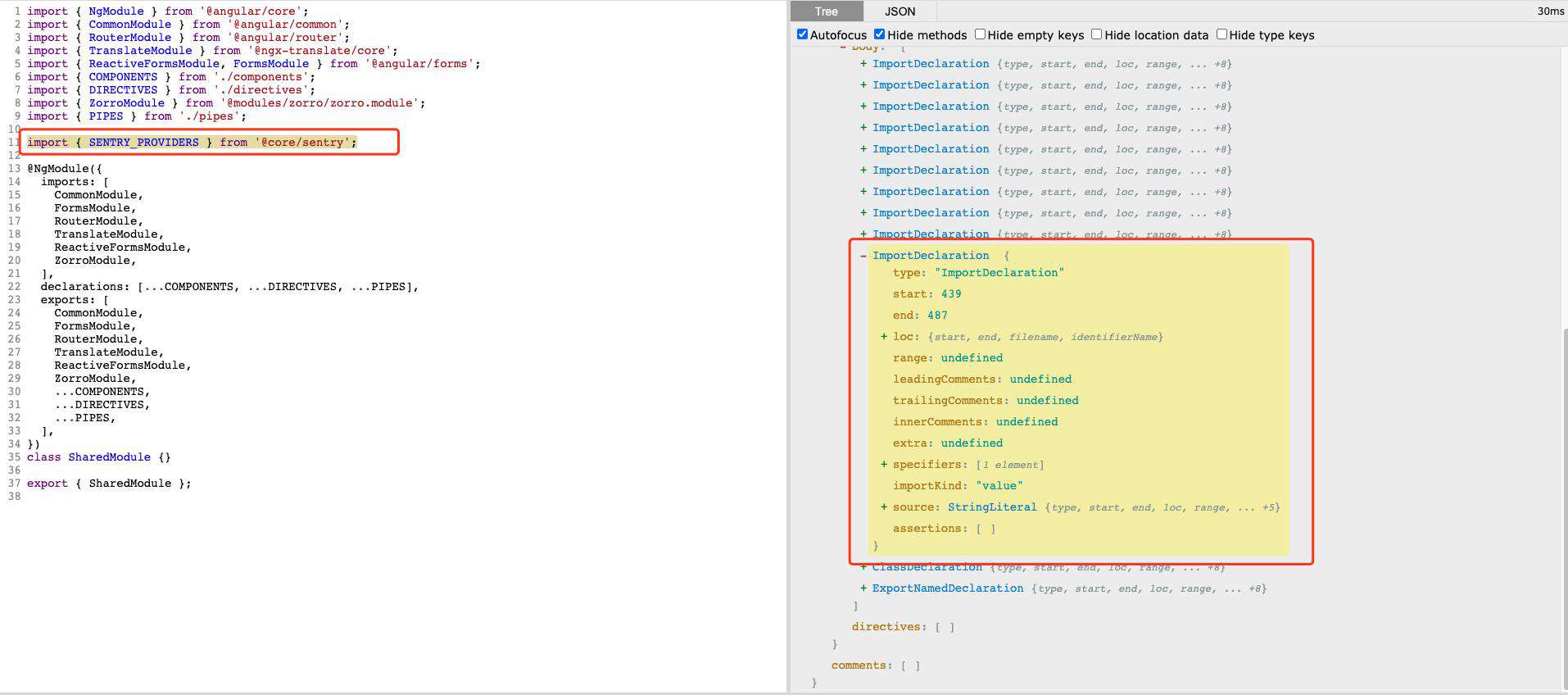 使用 babel 来生成 javascript 代码